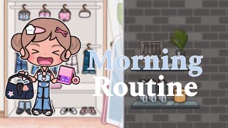 ♡ School morning routine ♡ Miga world [upl. by Assyla162]