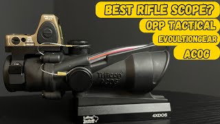 EvolutionGear ACOG  RMR BEST Airsoft copy OPP Tactical [upl. by Art]