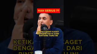 KETIKA RADIT KAGET DENGAN FAKTA DARI BINTANG TAMU INI [upl. by Neellek]