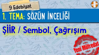 9 Edebiyat  ŞİİR  Sembol Çağrışım [upl. by Geno]