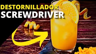 DESTORNILLADOR 🍹 COCTEL CON VODKA Y NARANJA  Mentor Joglan [upl. by Fougere]