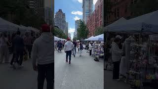 SUNDAY STREET FAIR NEW YORK CITYshorts travel newyork newyorkcity street fair usa manhattan [upl. by Brynne620]