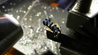 erster Test mit AC Motor CNC Drehmaschine [upl. by Htiaf461]