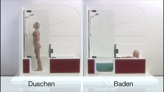 Artweger TWINLINE 2 Duschbadewanne  Die Badewanne der Zukunft [upl. by Aikemahs217]