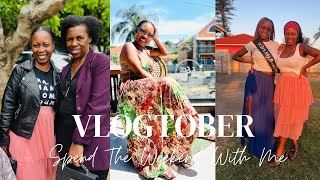 Weekend Vlog  Alwandes Birthday Dinner  Lunch With My Besties  Church  Cook With Me vlogtober [upl. by Irovi]