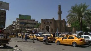 Tough traffic ban leaves Baghdadis frustrated [upl. by Aeet758]