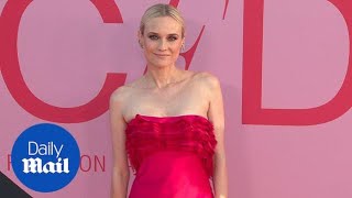 Diane Kruger is flaming red at the 2019 CFDA Fashion Awards [upl. by Myranda725]