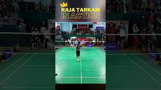 AKSI RAJA TARKAM AGRIPPINA badminton menraket [upl. by Mloclam]