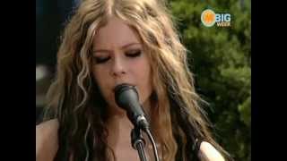 Avril Lavigne  My Happy Ending Acoustic Live Nick U Pick 2004 [upl. by Ruprecht598]