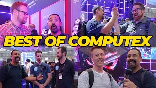 Tech YouTubers favourite things at Computex this year [upl. by Avalsorim]