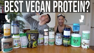 The ULTIMATE Vegan Protein Powder Review Top 19 Tested [upl. by Arreip271]