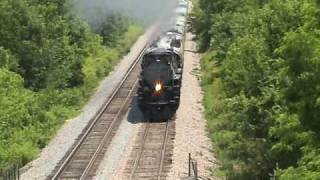 UP 3985 Challenger 4664  HiBall in Iowa video of the Bridge on HW61 and HW30  20020618 [upl. by Gnen]