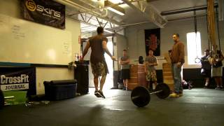 Jason Khalipa does 111  CrossFit Open [upl. by Essilrahc]