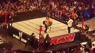 Shane McMahon amp Umaga amp The Great Khali vs Cena amp Lashley [upl. by Anemolif664]