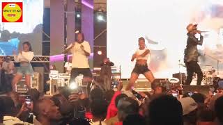 LIL MAINANDOVU NI KUU AND FATHERMORE PERFORMANCE AT BOOMFEST [upl. by Madi]