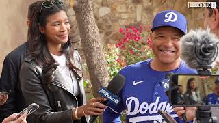 2024 Dodgers Spring Training Dave Roberts talks lineup order Shohei Ohtanis schedule amp more [upl. by Chapa]