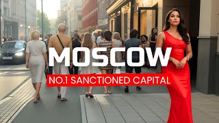 🇷🇺 MOSCOW RUSSIA MOST SANCTIONED CAPITAL IN THE WORLD [upl. by Yung869]