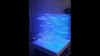 3D LED Cube 16x16x16 color [upl. by Yoong]