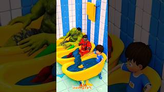 Hulk takes shower shortsvideo shortsviral hulk youtubeshorts [upl. by Ydneh452]