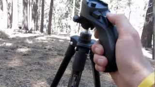 Tripod Review Manfrotto MKC3H01 [upl. by Nirtak]