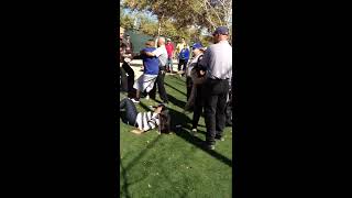 DODGERS FANS FIGHTING SECURITY [upl. by Ver475]