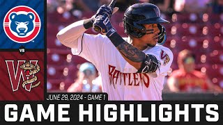 Doubleheader Dominance Part 1  62924 Game 1 Wisconsin Timber Rattlers Highlights [upl. by Aitret699]