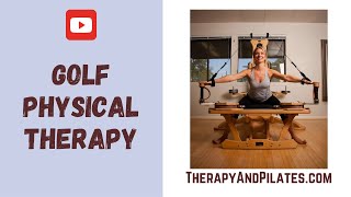 Golf physical therapy and training at CORE Therapy amp Pilates Austin Texas [upl. by Rothenberg]