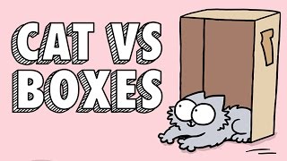 Cat vs Boxes Simon’s Cat  GUIDE TO [upl. by Michail]