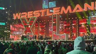 ROMAN REIGNS GRAND ENTRANCE  NIGHT 2  WRESTLEMANIA XL [upl. by Parthinia]