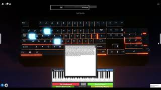 Roblox piano sheets  Subwoofer Lullaby [upl. by Llenrev]