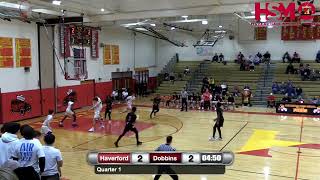 Dobbins Technical High School  Haverford Boys Varsity Basketball [upl. by Dimo]