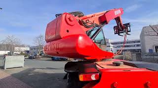 Manitou Stapler MRT 1432 Reichweite 14mtr max 32to Hubleistung [upl. by Gies]