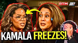 Kamala Harris IMPLODES ON AIR During LIVE Interview with Oprah Winfrey [upl. by Azilef]