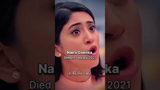 Naira Died But ❤✨😢 Naira Sirat Yrkkh Shorts Trending [upl. by Niwdla]