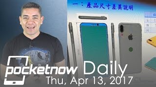 iPhone 8 design leaks Apple Watch Series 3 secrets amp more  Pocketnow Daily [upl. by Nogras]