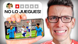 Probé Todos los Juegos de Futbol en Movil [upl. by Krishnah]