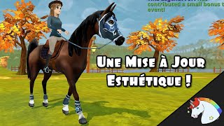 UNE MISE À JOUR ESTHÉTIQUE 🥰  HORSE RIDING TALES [upl. by Iohk]