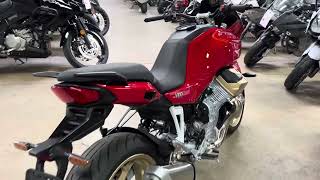 2023 Moto Guzzi V100 Mandello M00016 [upl. by Ainolopa]