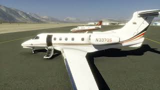 Mini Série Phenom 300  Ep 3 De Mammoth Lakes a Van Nuys  Voo Final  XPlane 12 [upl. by Ecerehs73]