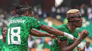 Nigéria vence a Angola por 1x0 e está na semifinais da copa das nações africanas [upl. by Spanjian]