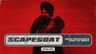 SCAPEGOAT  Sidhu Moose Wala  Official Audio  Mxrci  New Song 2022 [upl. by Alel]