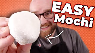 3 Ingredient MOCHI ANYONE Can Make at HOME [upl. by Aeirdna]