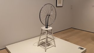 Marcel Duchamp  Bicycle Wheel 1951  MoMA [upl. by Etteloiv]