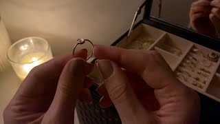 ASMR My Ring Collection ✨ [upl. by Rehoptsirhc]