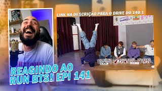 Run BTS Episódio 141  Reagindo pela primeira vez [upl. by Ardnosak794]