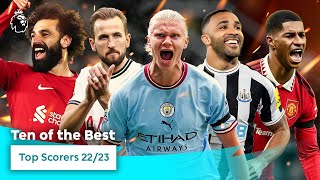 Top scorers from the 202223 Premier League season [upl. by Hcirteid]