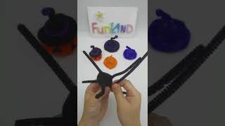 Halloween Craft DIY Pipe Cleaner Witch Hat for Halloween Decorations [upl. by Gilboa469]