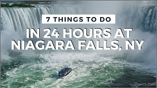 7 Things To Do In Niagara Falls New York USA [upl. by Herrle]