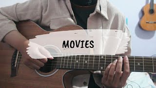 DEVITA  Movies  Acoustic Cover with the chords by Adindakarts [upl. by Sylirama]