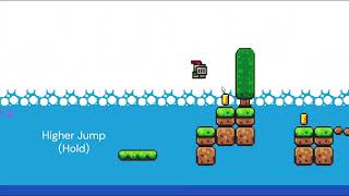 Godot Platformer Tutorial Tips  Hold Jump Higher [upl. by Bobseine187]